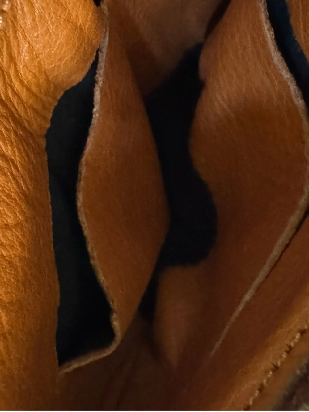 Wanderers Pozzuoli backpack + mini coin pouch tan leather excellent #NE252